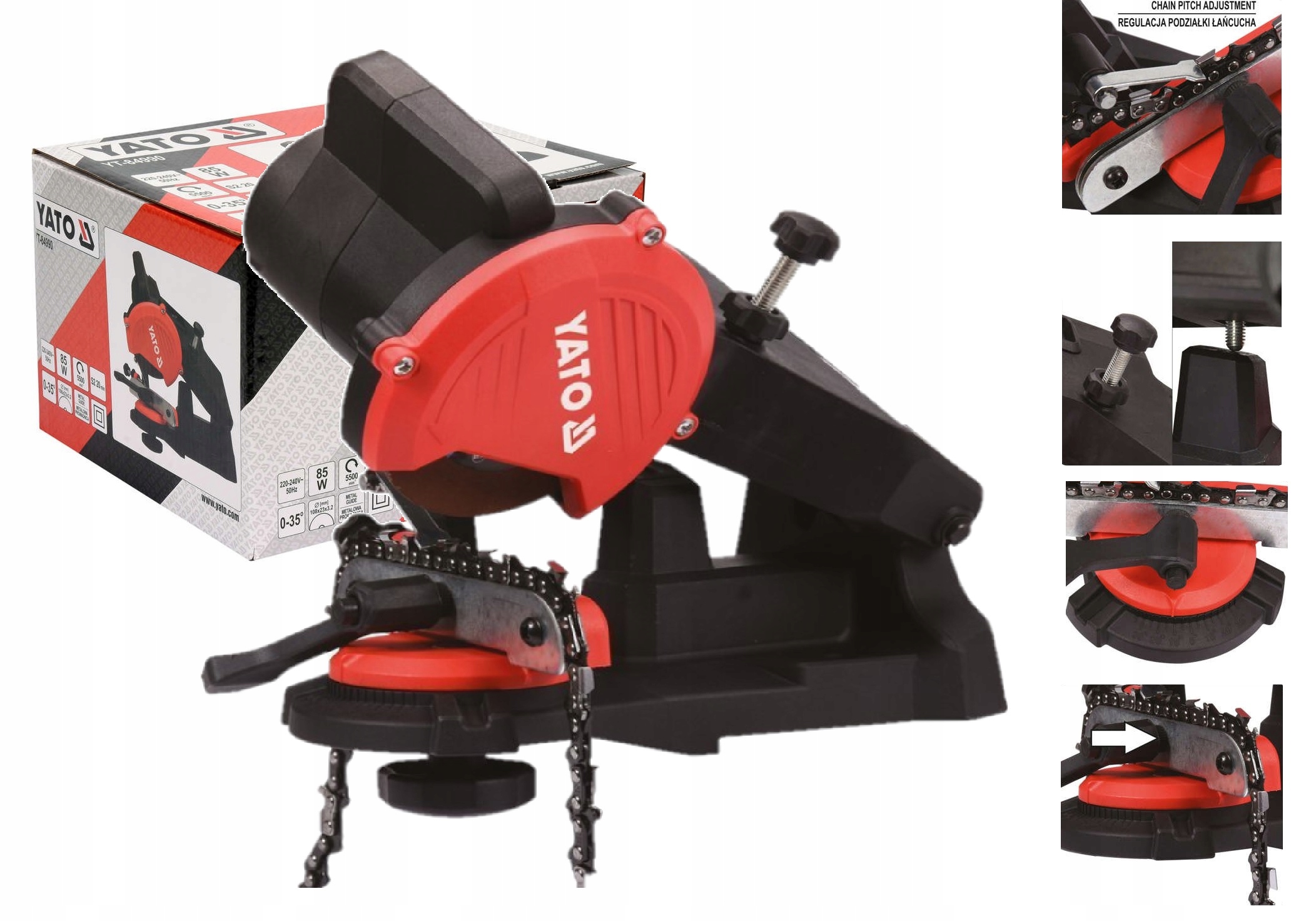 Brousek Na Řetězy 85W 230V Yato YT-84990