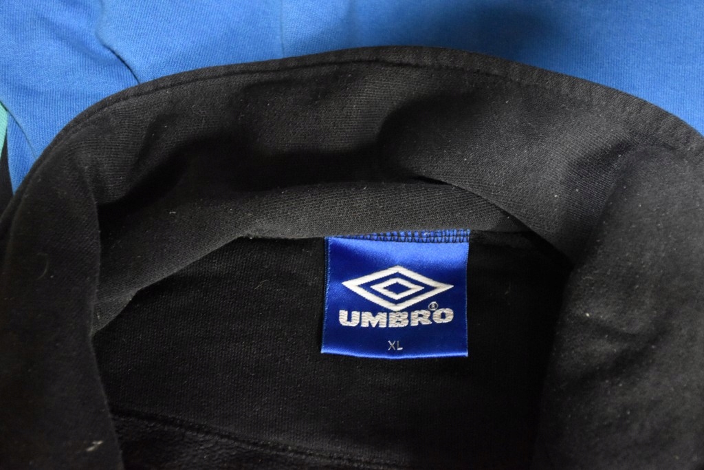 Umbro FC Kobenhavn bluza klubowa XL vintage Dekolt stójka