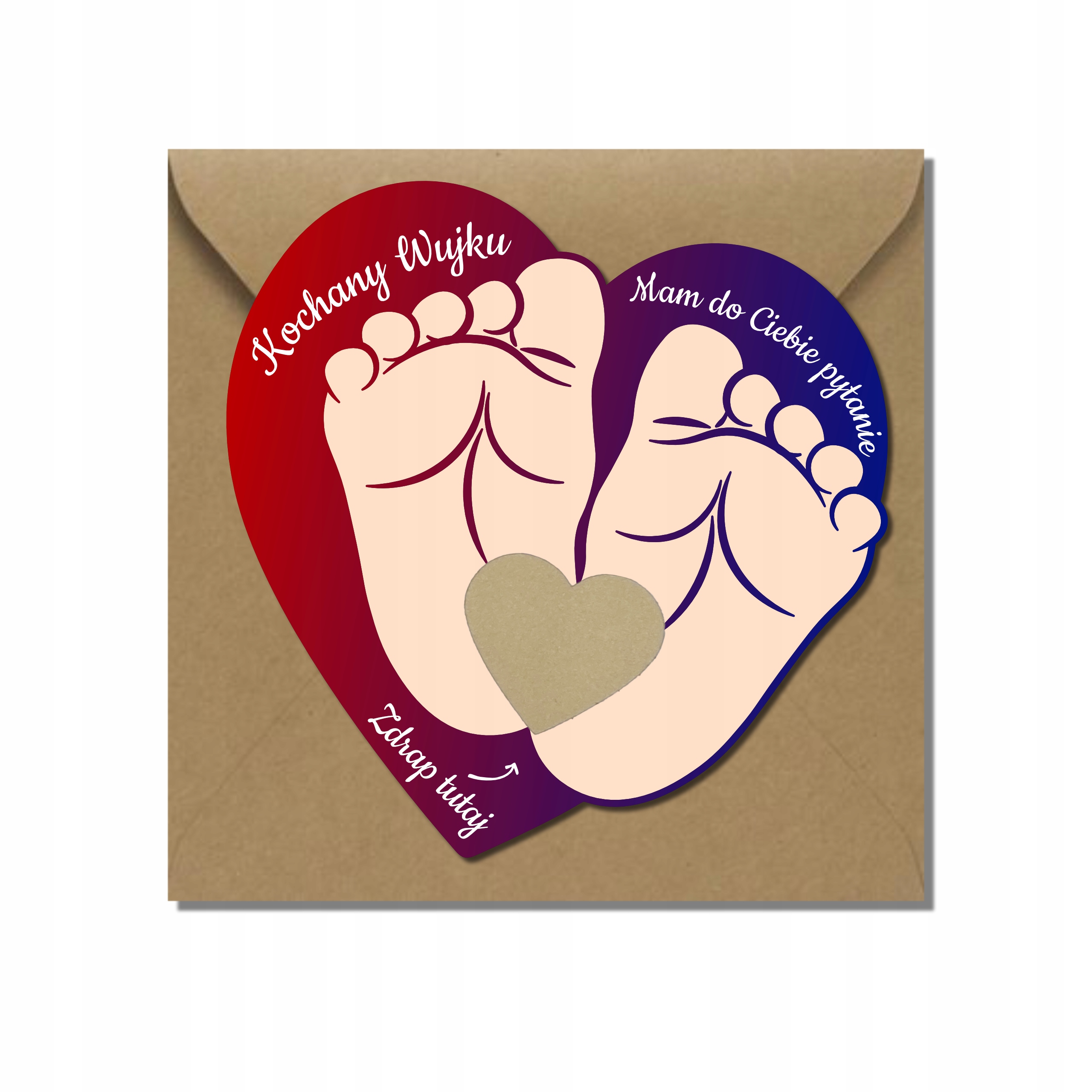 KARTKA ZDRAPKA Czy Zostaniesz moją Matką Chrzestną Prośba Rodzaj chrzest