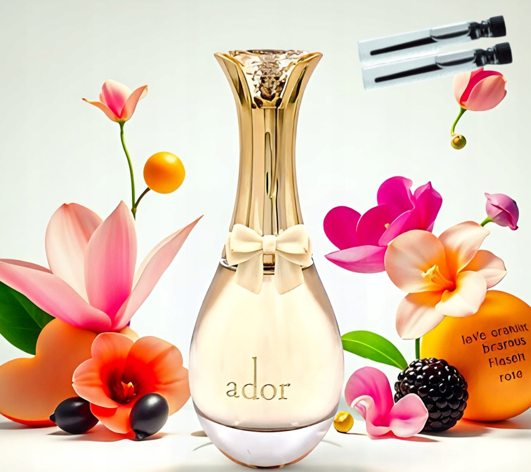 Parfém Fragrance World Ador 100 ml 2 vzorky Dárek
