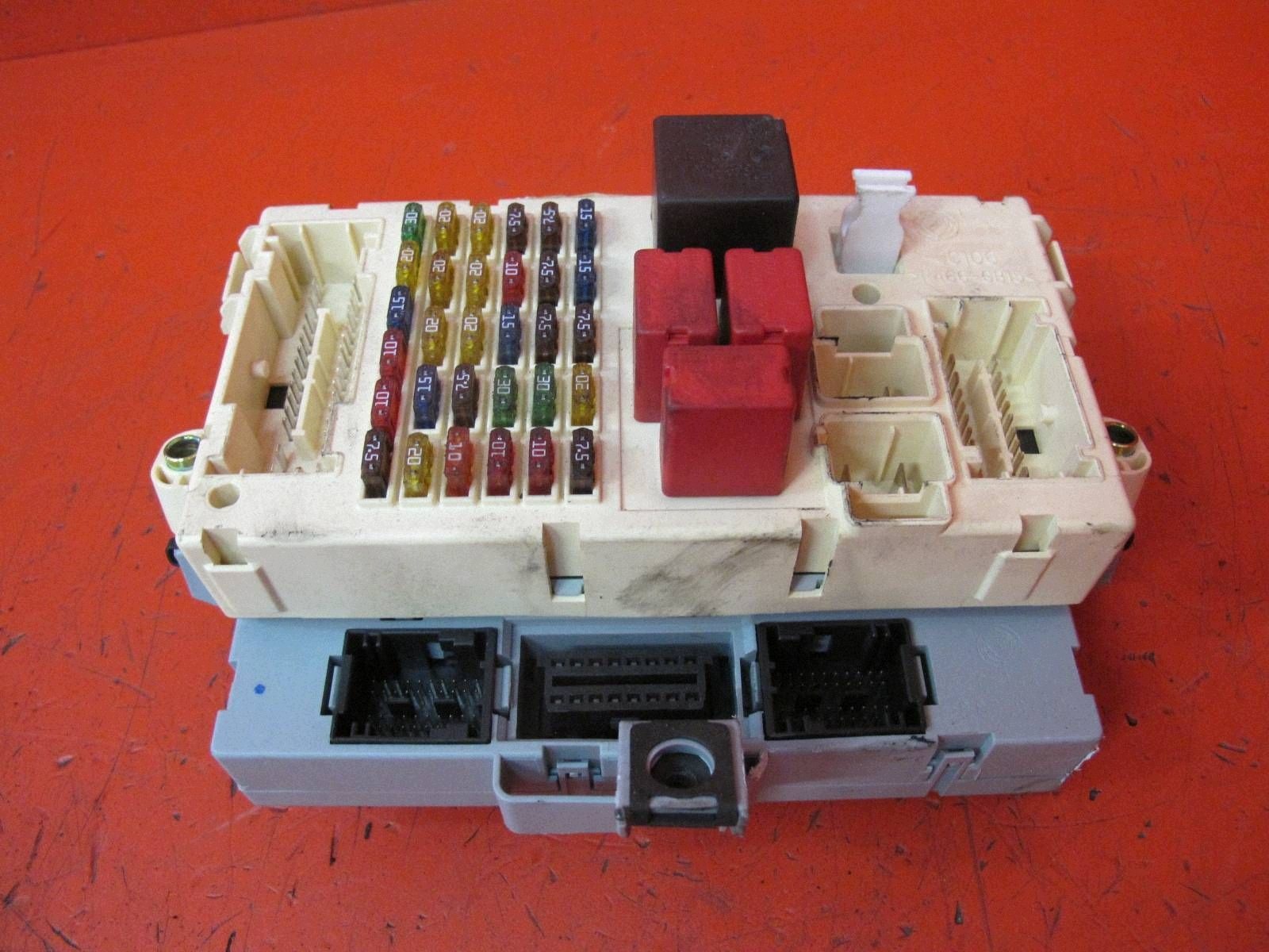 FIAT STILO 1.9 JTD 192A1000 computer module BSI compartment ignition 55198058