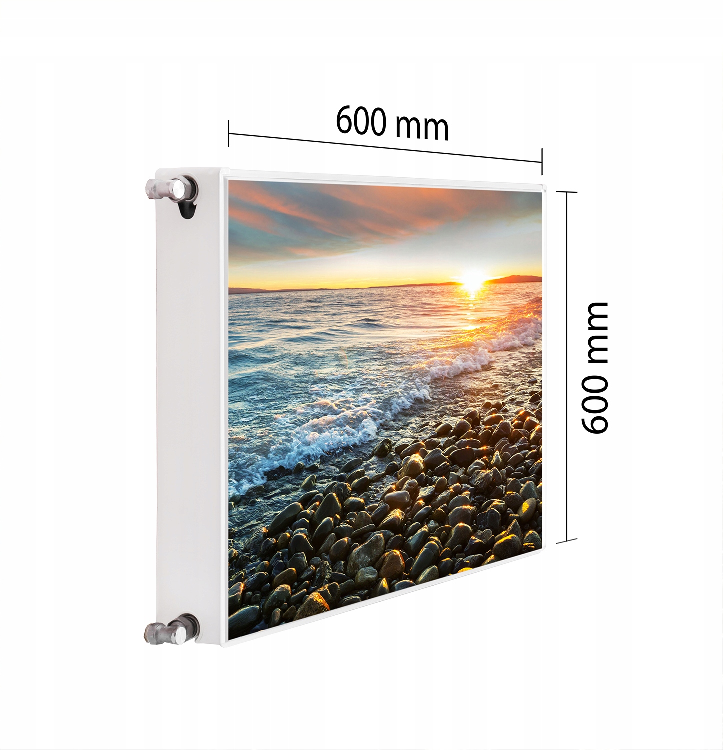 Magnetická Krytka Na Radiátor 60x60 Moře Podložka Magnet