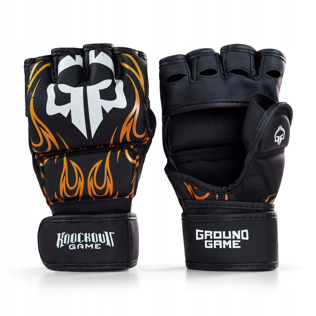 Ground Game Mma rukavice „Flames“ L/XL