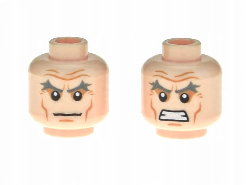 

Lego Głowa główka obustr. 3626cpb0707 nugat jasny