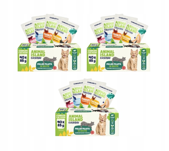 Levně Animal Island Každodenní mix chutí 120x85g Sada Kusů