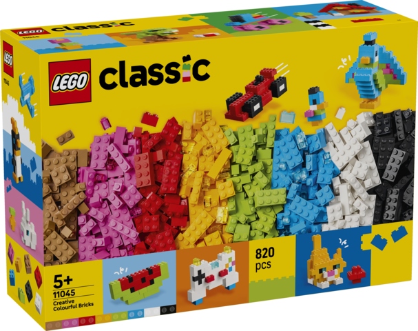 Lego(r) Classic 11045 Kreativní Barevné Stavebnice