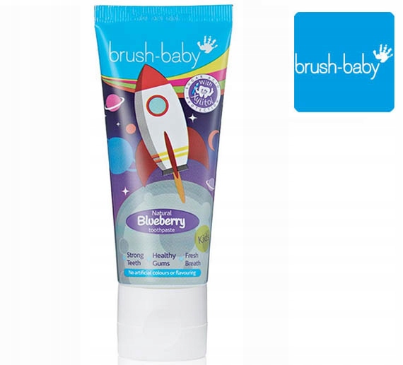 

Brushbaby Pasta dla dzieci 3+ jagodowa z fluorem