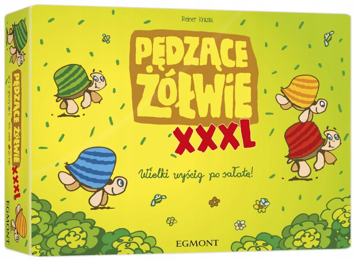 

Gra Pędzące Żółwie XXXL Reiner Knizia Egmont