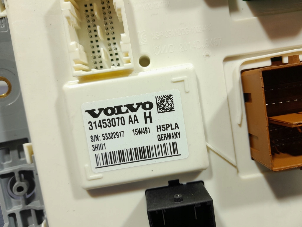 VOLVO XC90 II SKRZYNKA MODUŁ BSI BCM 31453070 Numer katalogowy części 31453070