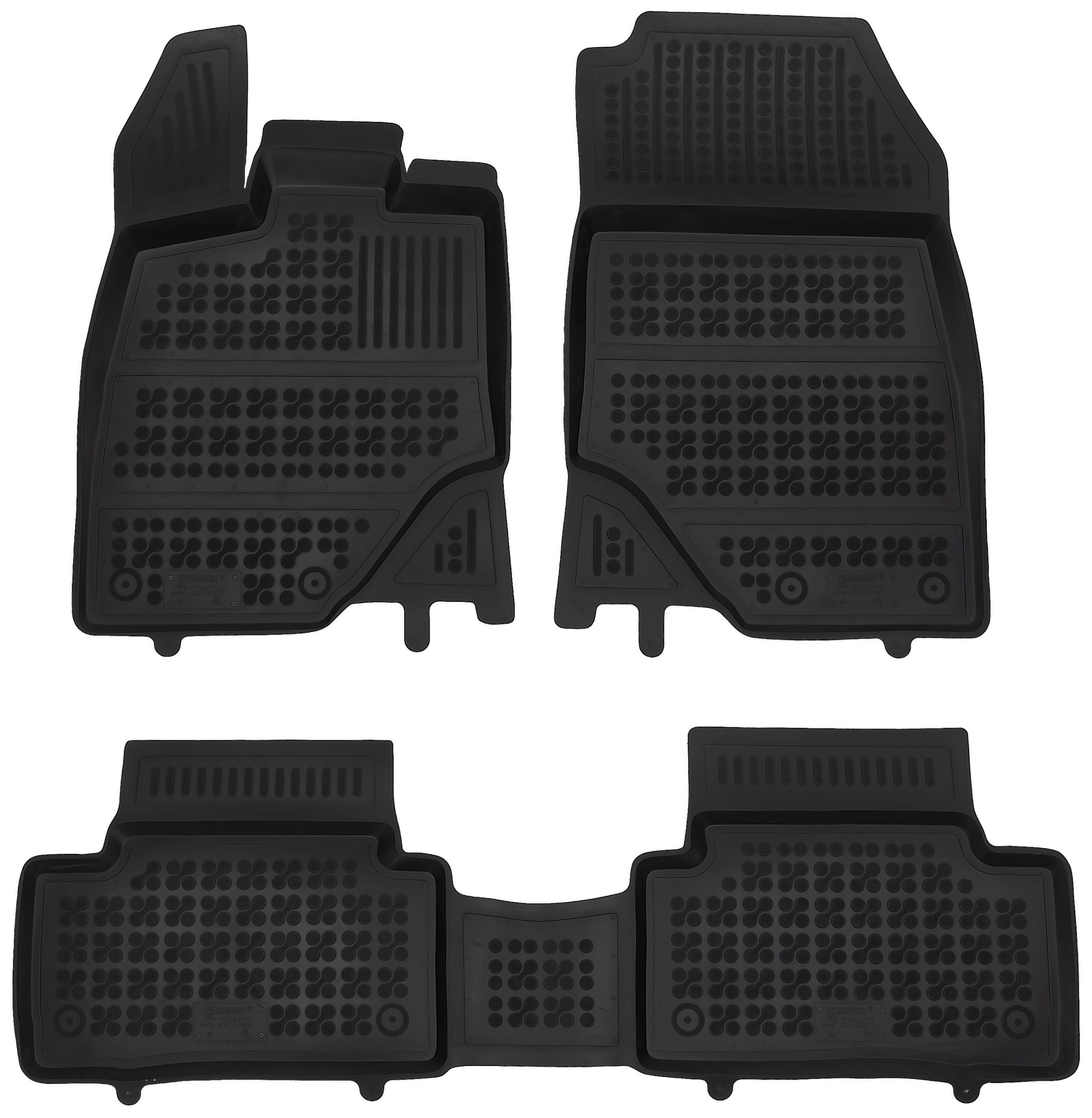 Gumové koberce Peugeot e-3008 III od roku 2024