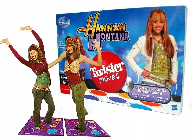 

Gra Twister Moves Hannah Montana Hasbro 46808