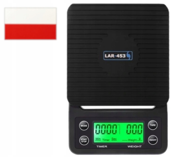 Přesná váha na kávu s LCD stopkami do 5KG Návod V Češtině