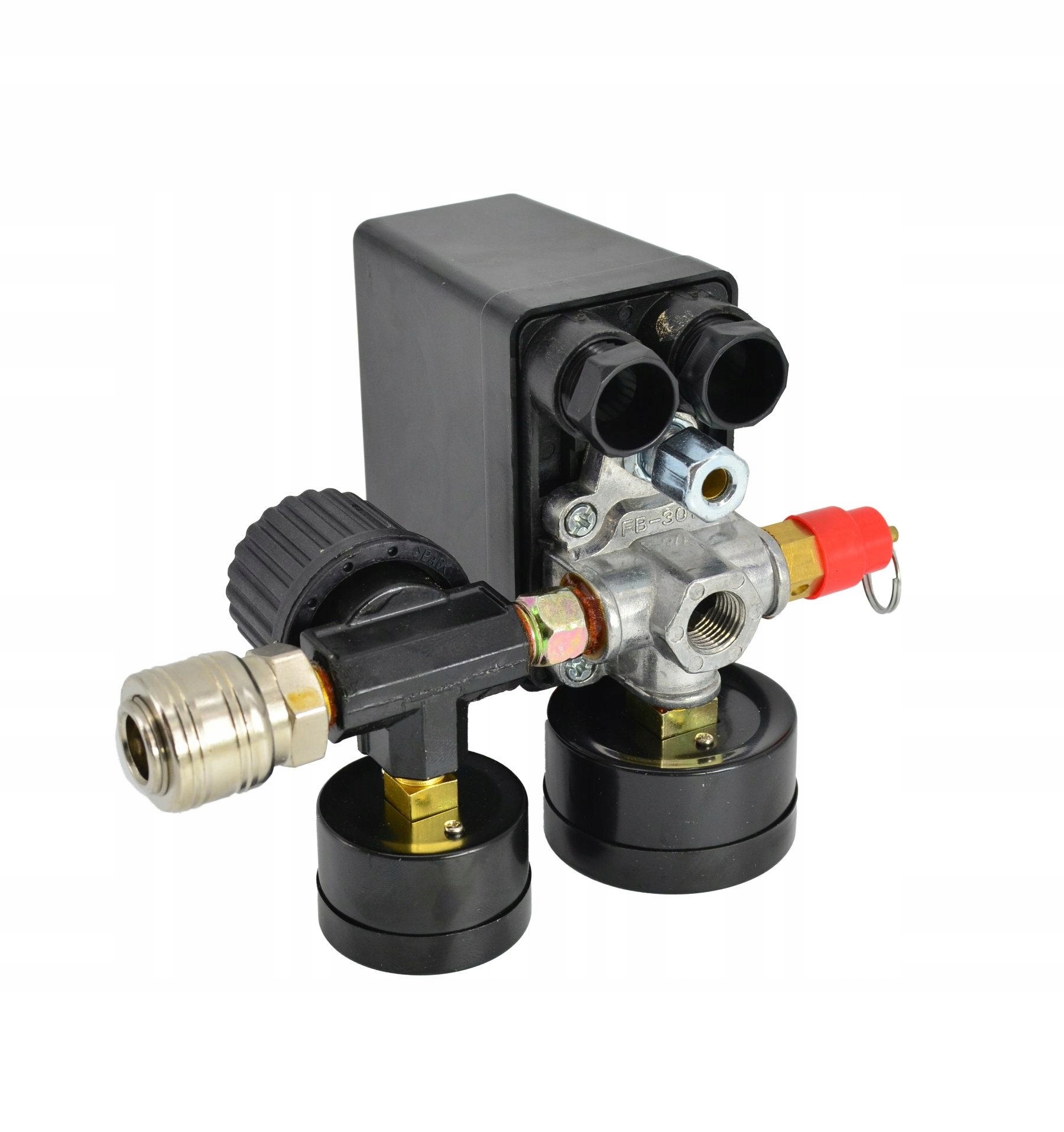 WYŁĄCZNIK CIŚNIENIOWY KOMPRESORA 230V 1/4 manometr Marka Awtools