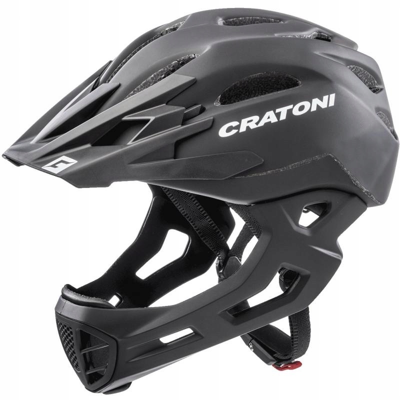 Cratoni Přilba C-Maniac integrálka černá mat L-XL (58-61 cm)