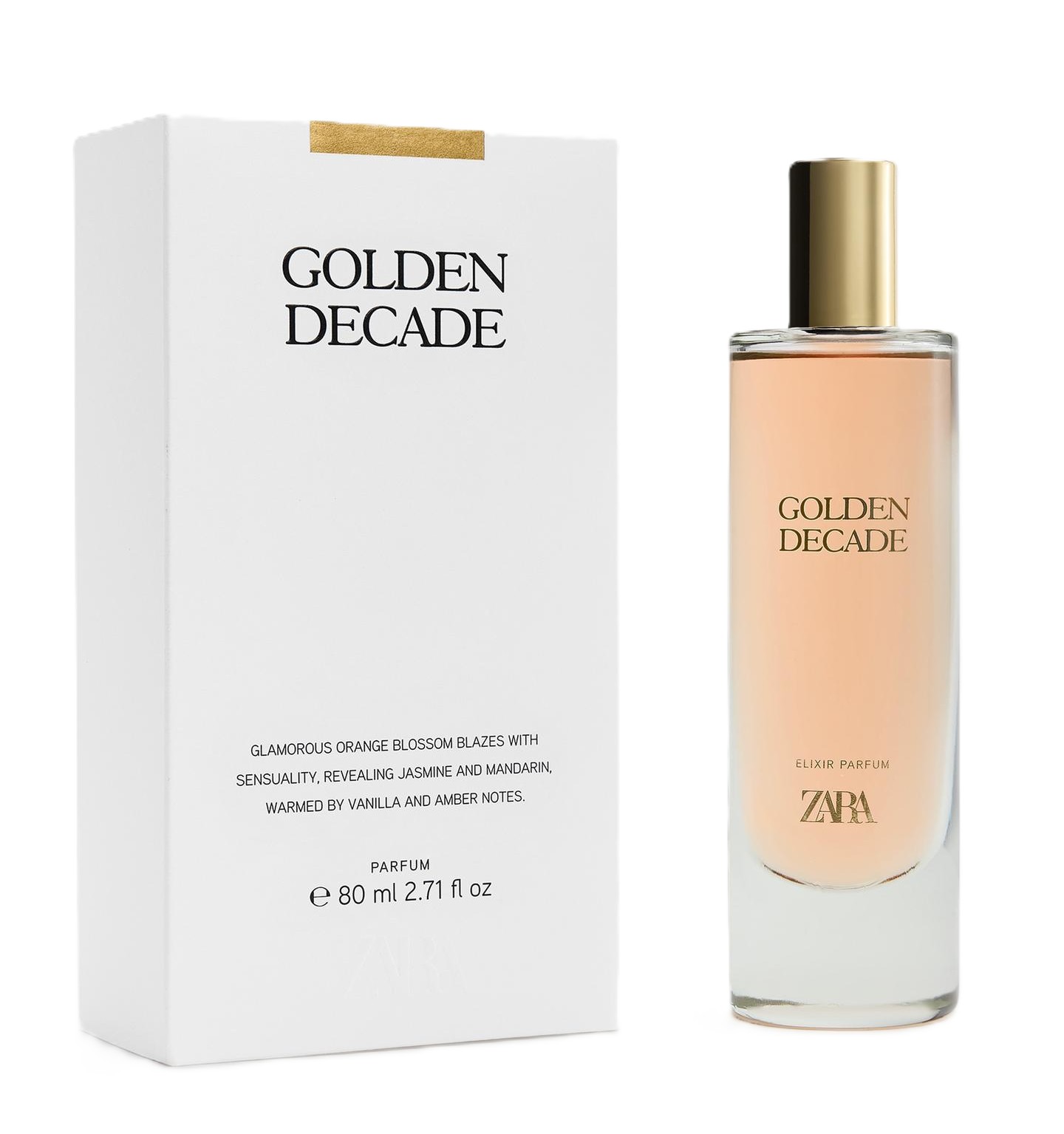 Zara Woda Perfumowana Golden Decade 80 ml Edp Damska