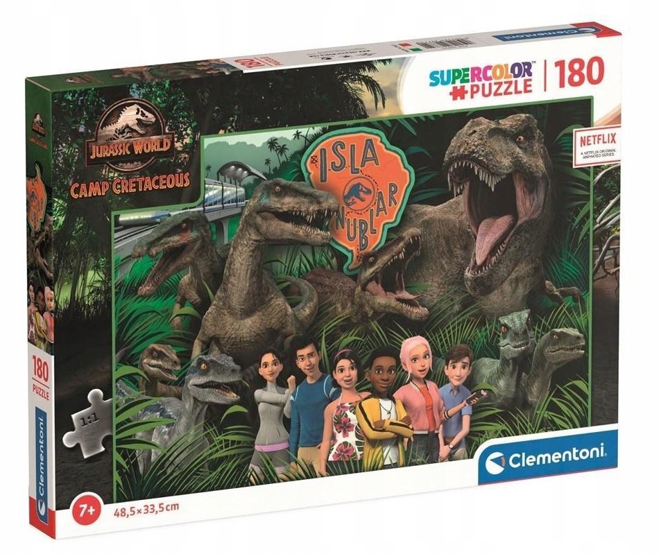 

Puzzle 180 Jurassic World Dinozaury 29774