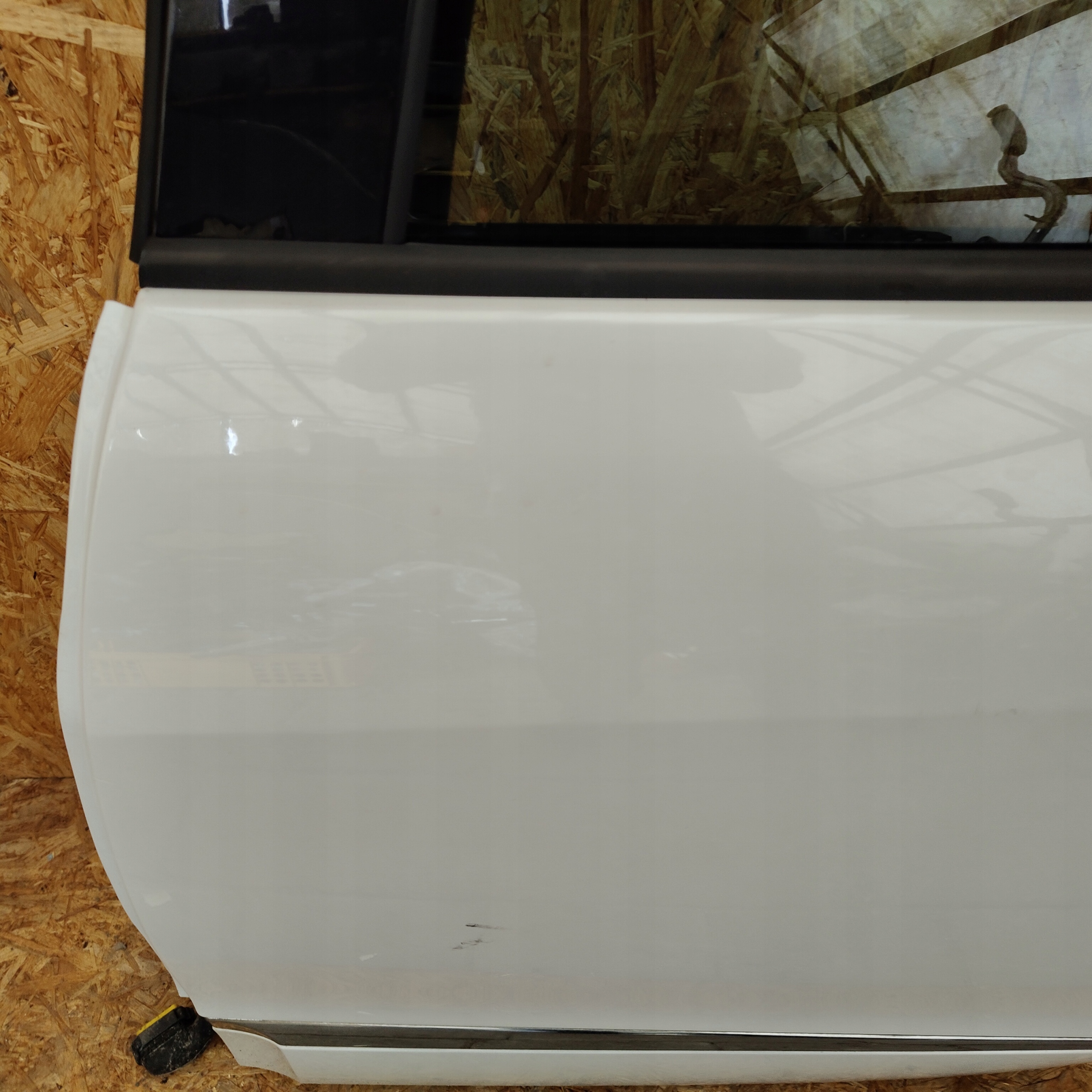 door rear. rear part left RENAULT SCENIC III BIALA PERLA