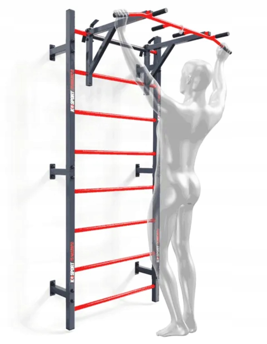 ZESTAW DO ĆWICZEŃ DRĄŻEK PORĘCZ DRABINKA SIŁOWNIA TRENING NA PREZENT