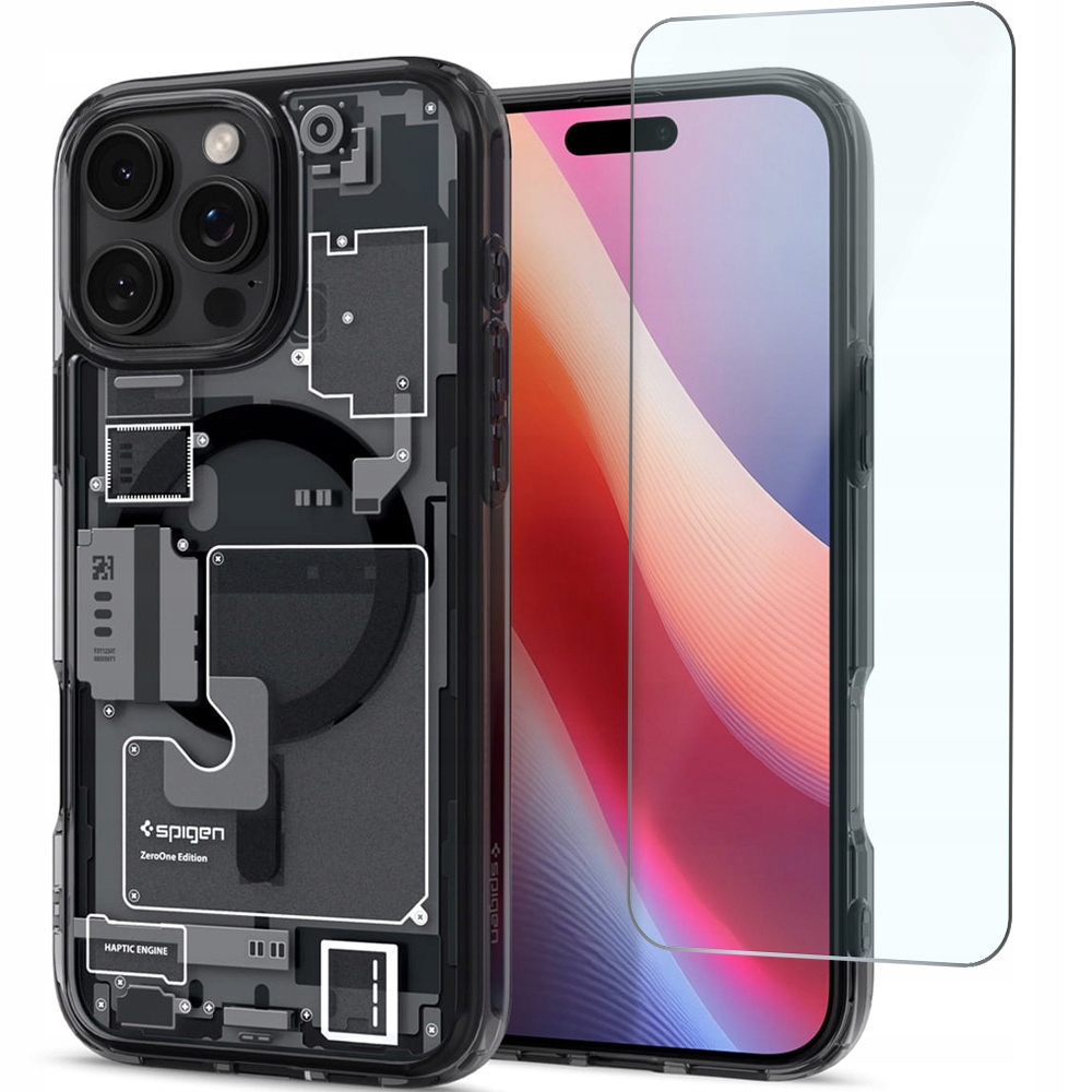 Etui Spigen do iPhone 16 Pro Max, mocne, ochronne, case do MagSafe szkło
