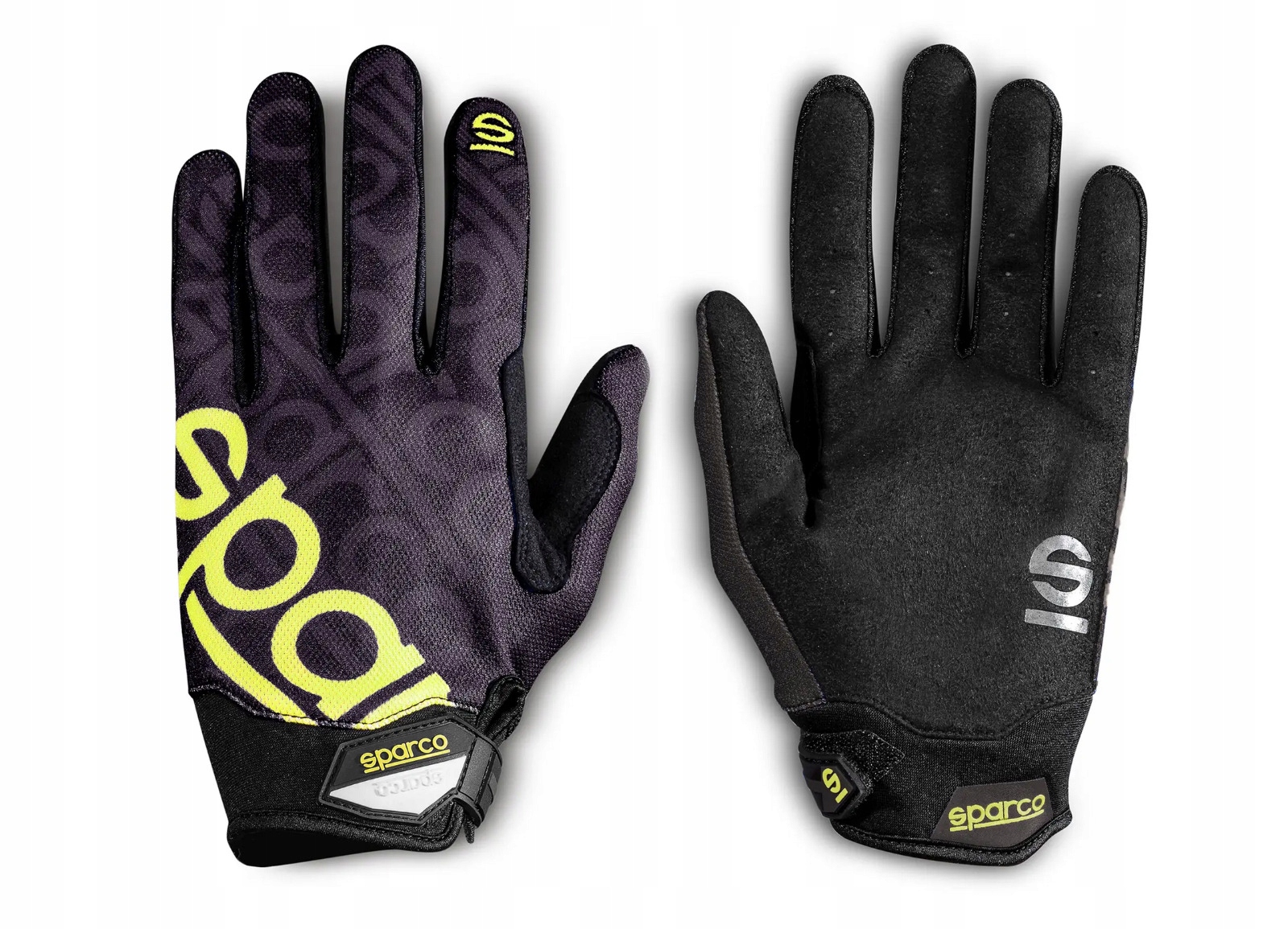Rukavice pro mechaniky Sparco Meca-3, Barva černo-žlutá, Velikost 11