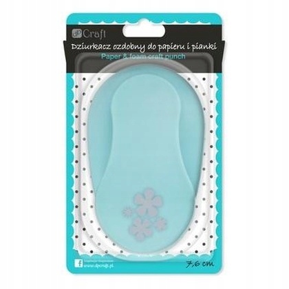 Děrovač ozdobný 7,6cm kytičky /Dalprint