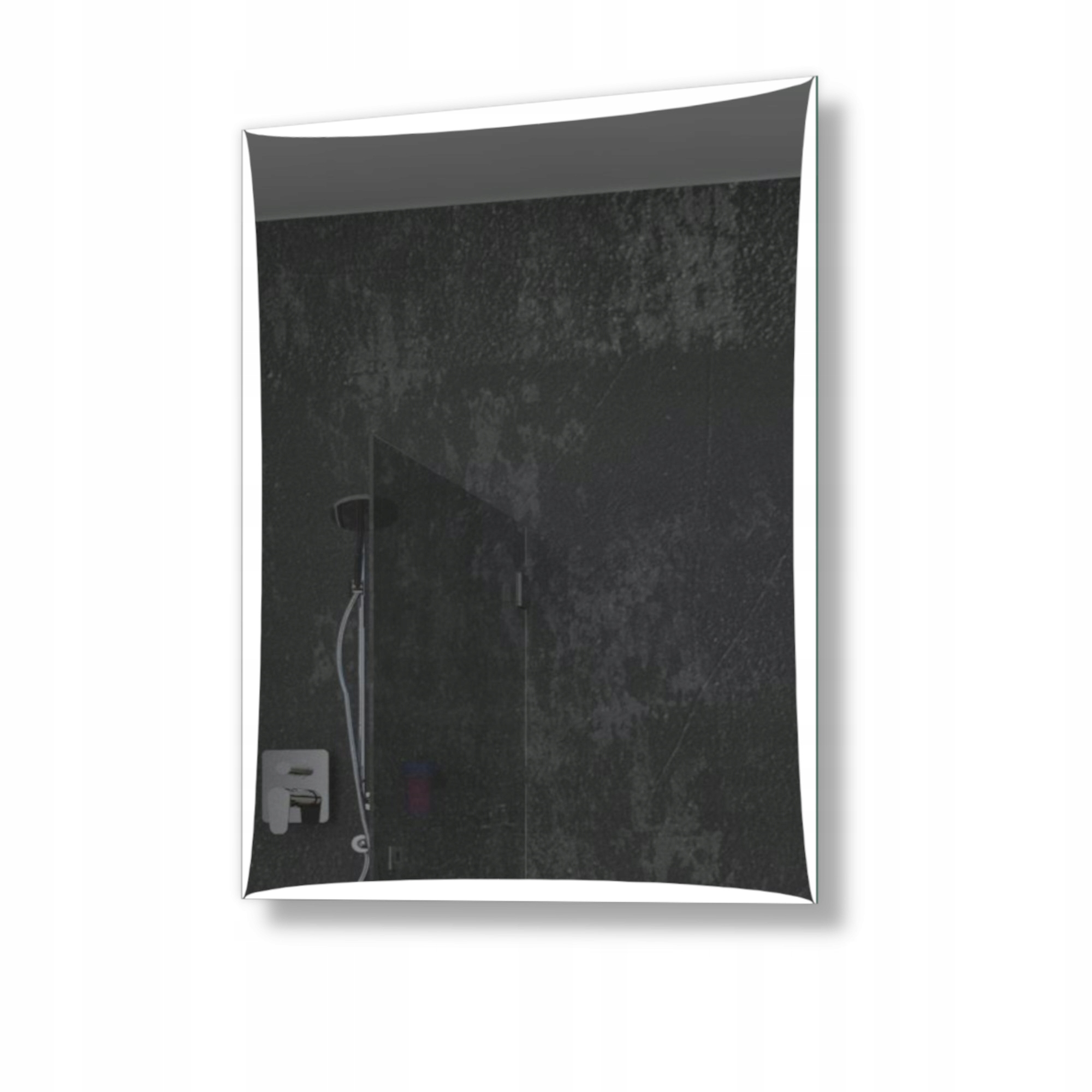 Zrkadlo Obdĺžnik Led podsvietené Lisbona 90x100