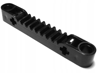 

Lego 87761 Listwa zębata 1x7 czarny 6327430 1szt N