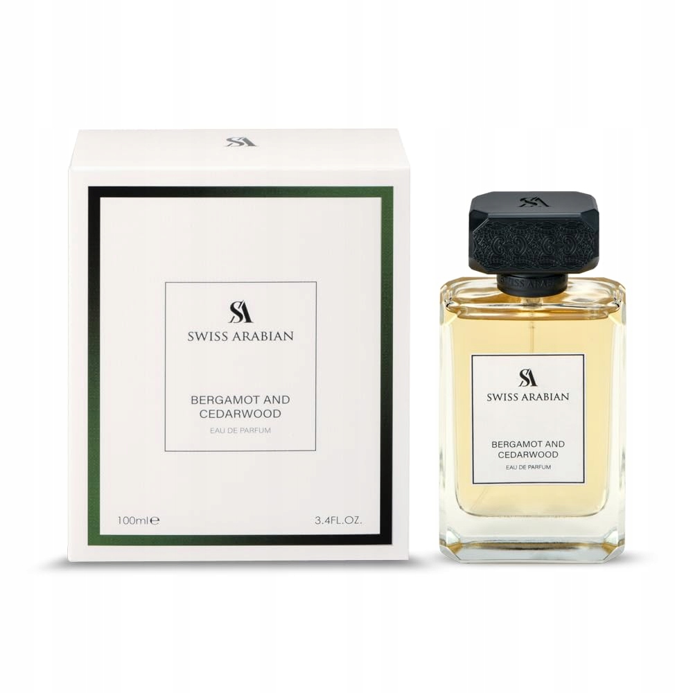 Swiss Arabian Bergamot and Cedarwood 100ml Edp Woda Perfumowana Męska