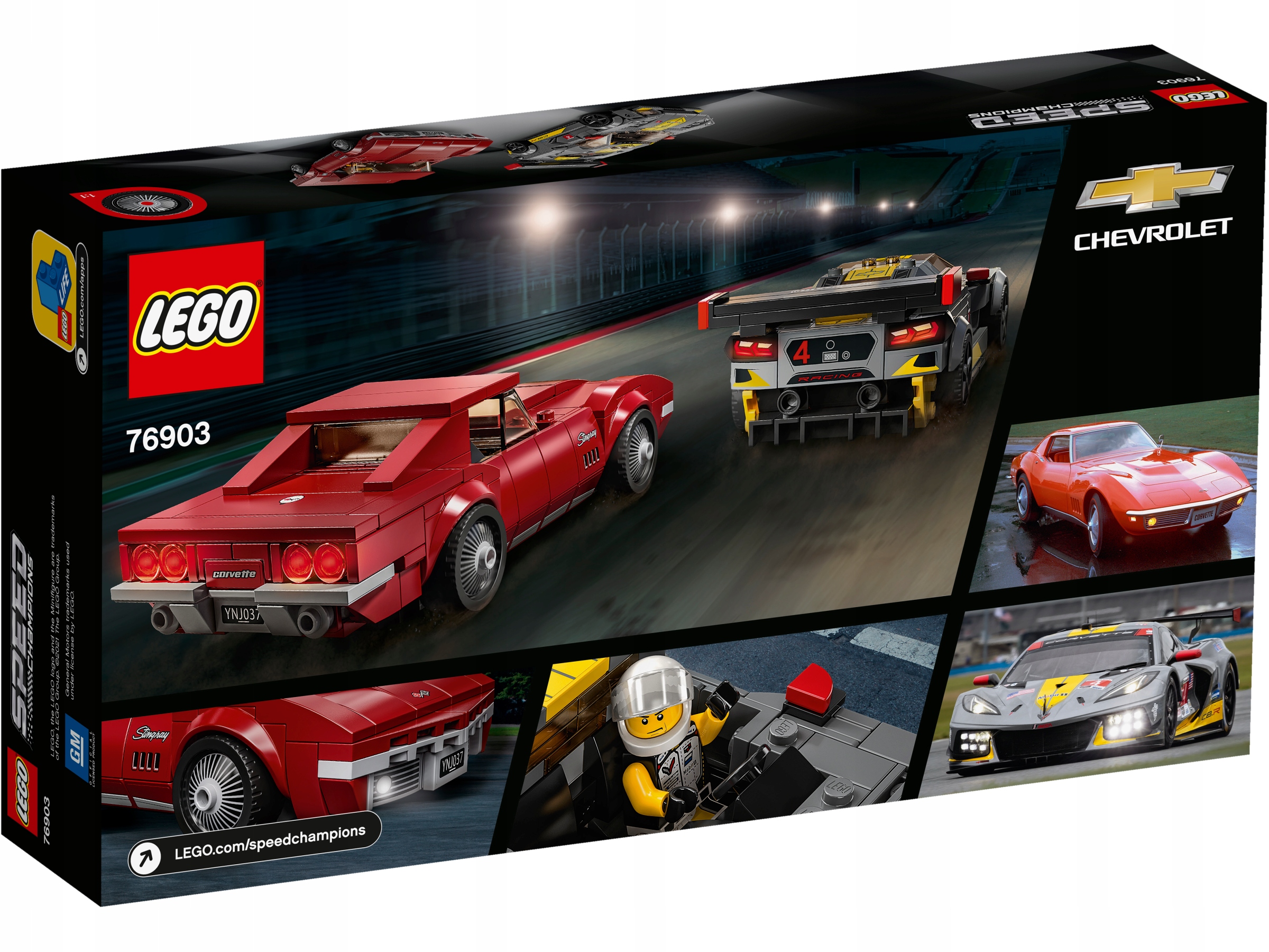 LEGO SPEED CHAMPIONS Chevrolet Corvette C8.R 76903 EAN 5702016912494