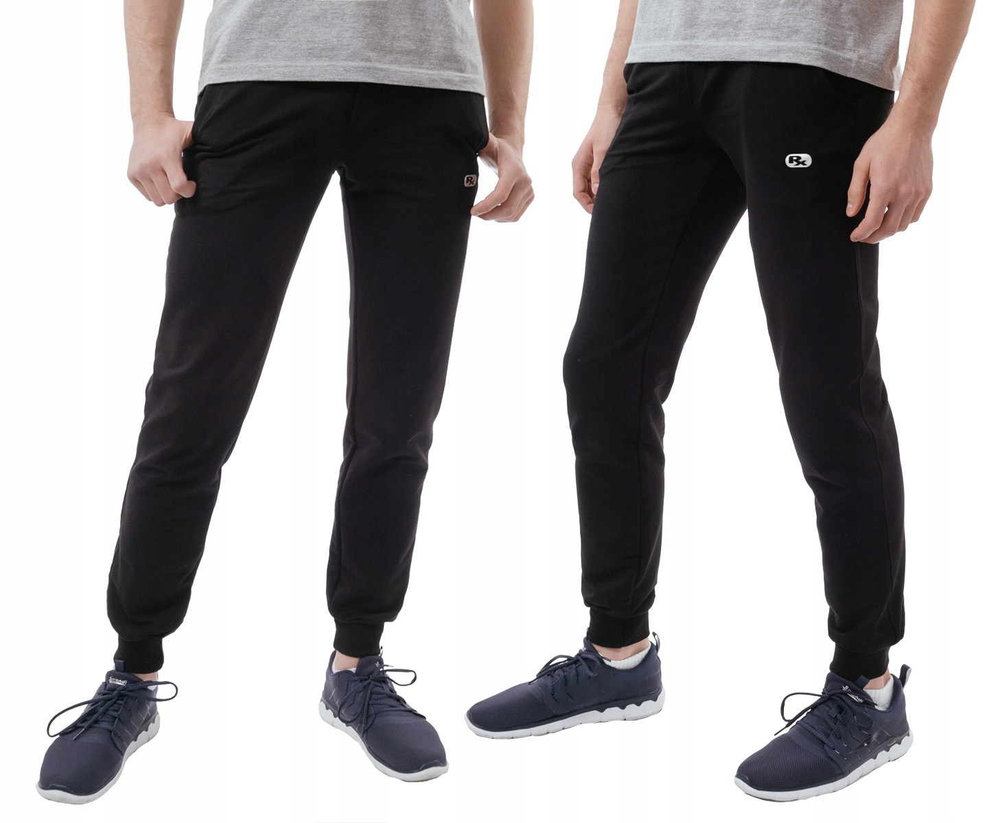 

Spodnie Dresowe Męskie Dresy Rennox 108 XL czarny