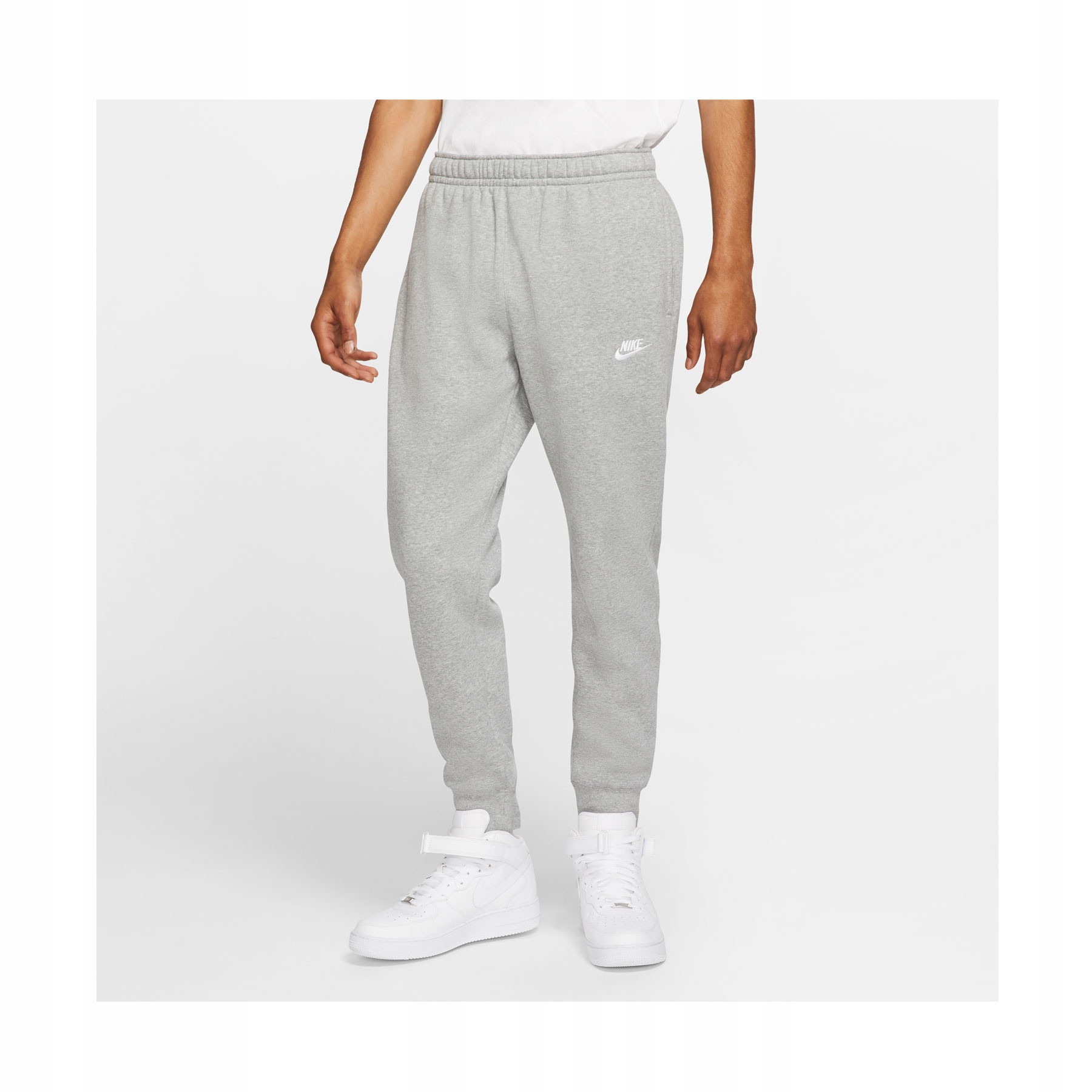 Pánské teplákové kalhoty Nike Sportswear Club BV2671-063 velikost M šedé
