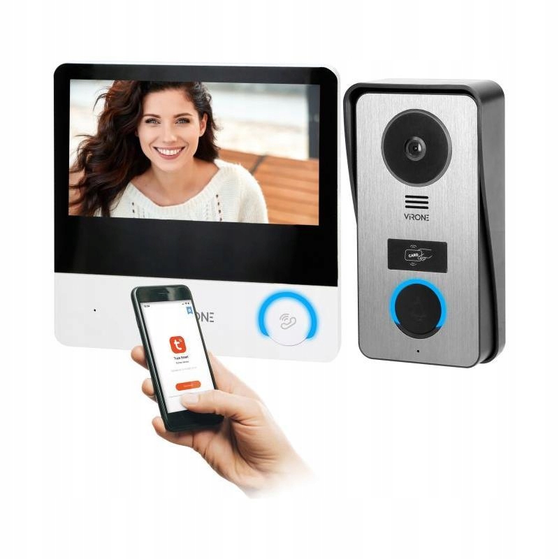 4-žilový videodomofonový set 7 VDP-67