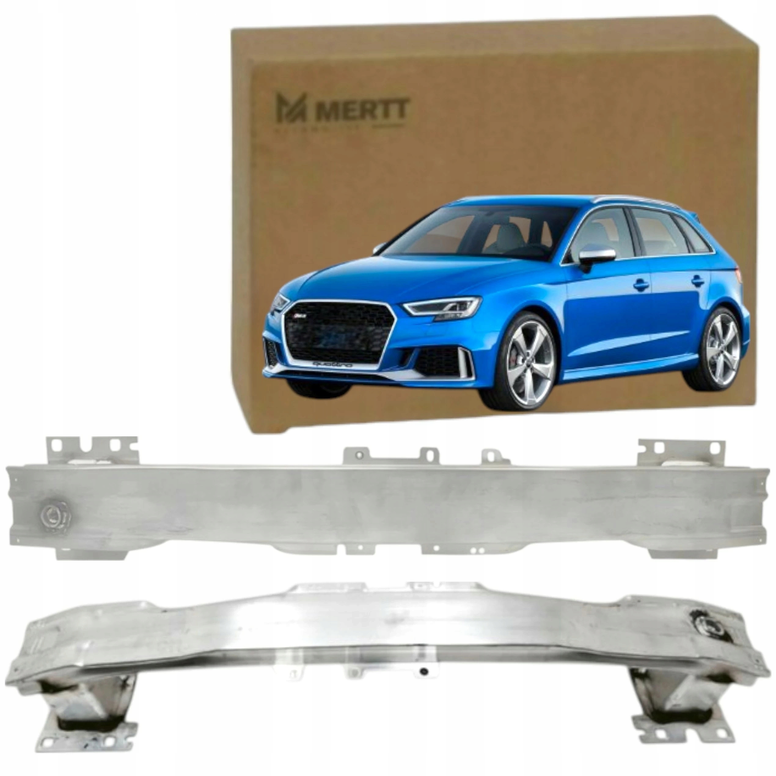 Audi A3 8V 2016-2019 Výztuha Nárazníku přední Hliníková 8V48071091