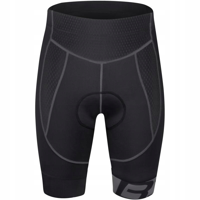 Force Kraťasy B30 pánské elastické pas s vložkou černá-šedé Xs