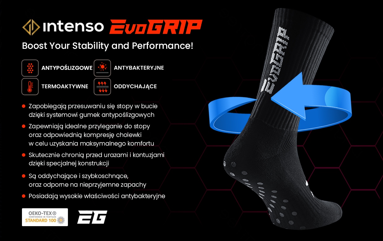 SKARPETKI skarpety PIŁKARSKIE TRENINGOWE ANTYPOŚLIZGOWE SPORTOWE 36-40 PRO Kod producenta 0808_wz008