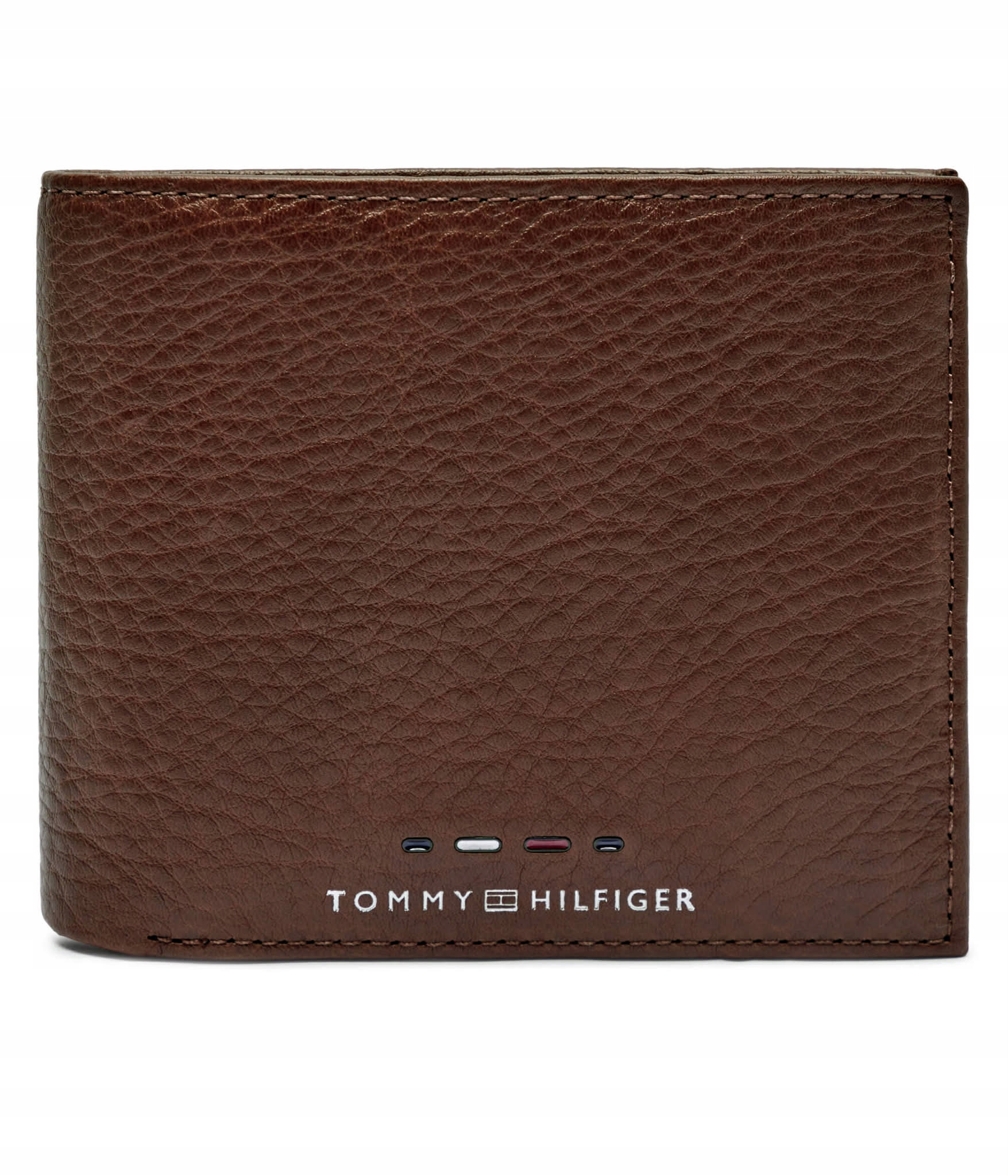 Peněženka Tommy Hilfiger Meski Kůže Bilon Dárek Hnědá Krabička