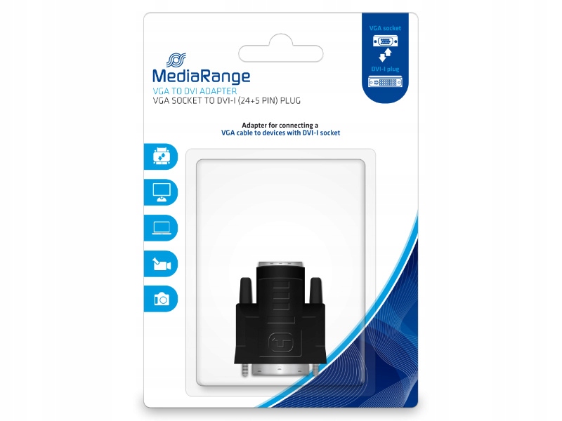 

MediaRange przejściówka adapter Vga DVI MRCS172