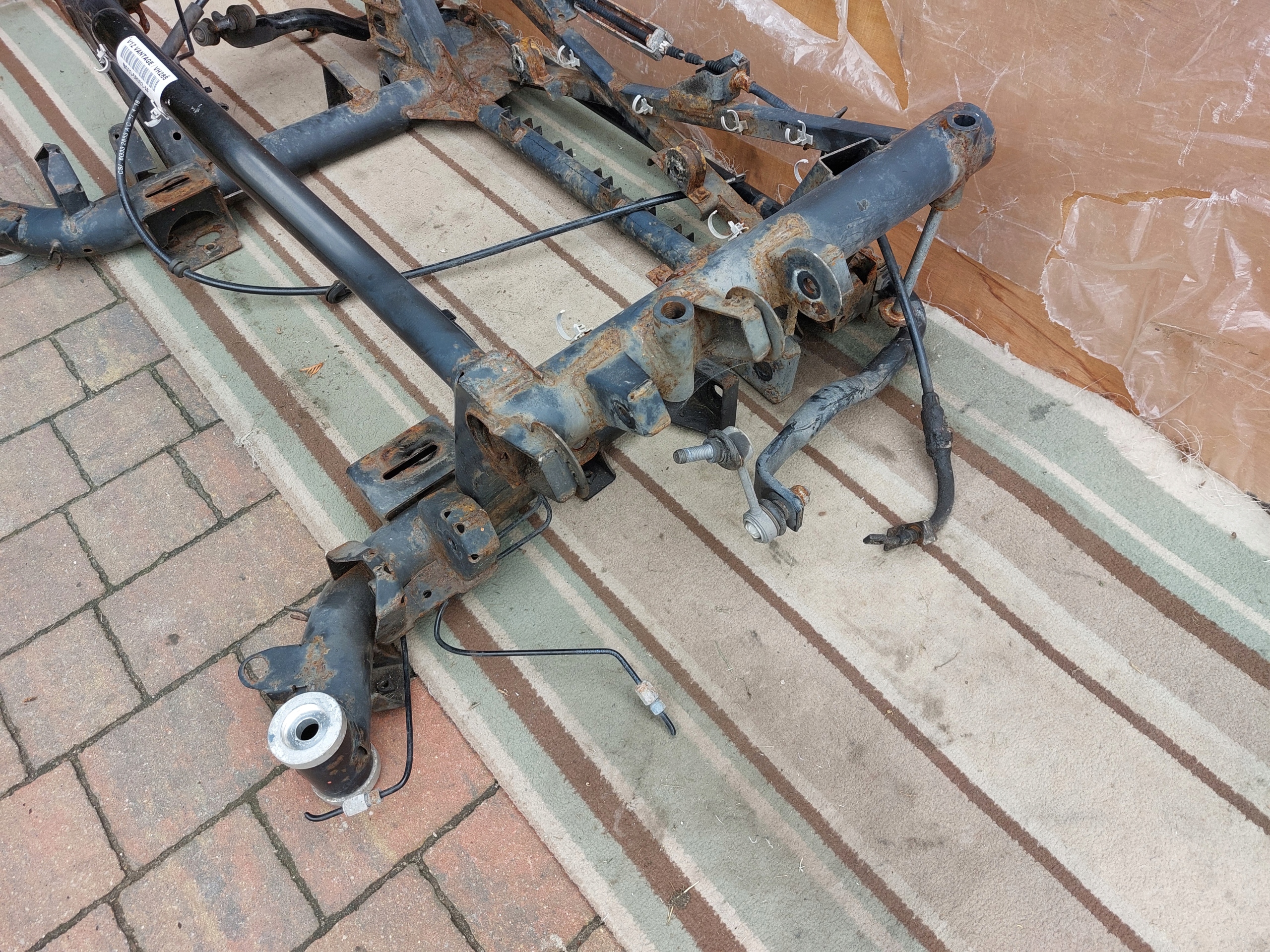 SAMKI subframe springing rear part ASTON MARTIN VANTAGE 4.7 V8 17r BG33-5R003-AF