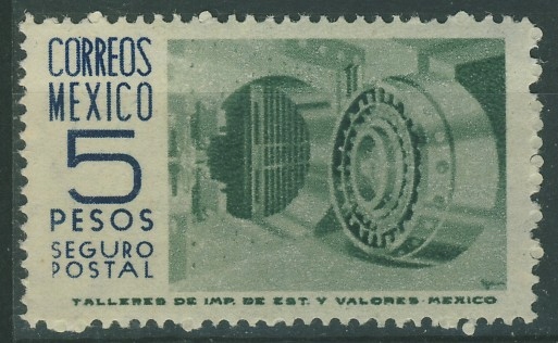 Mexico 5 Pesos - Seguro Postal