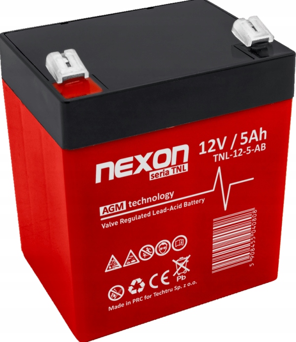 Akumulátor Nexon Vrla Agm 12V 5Ah