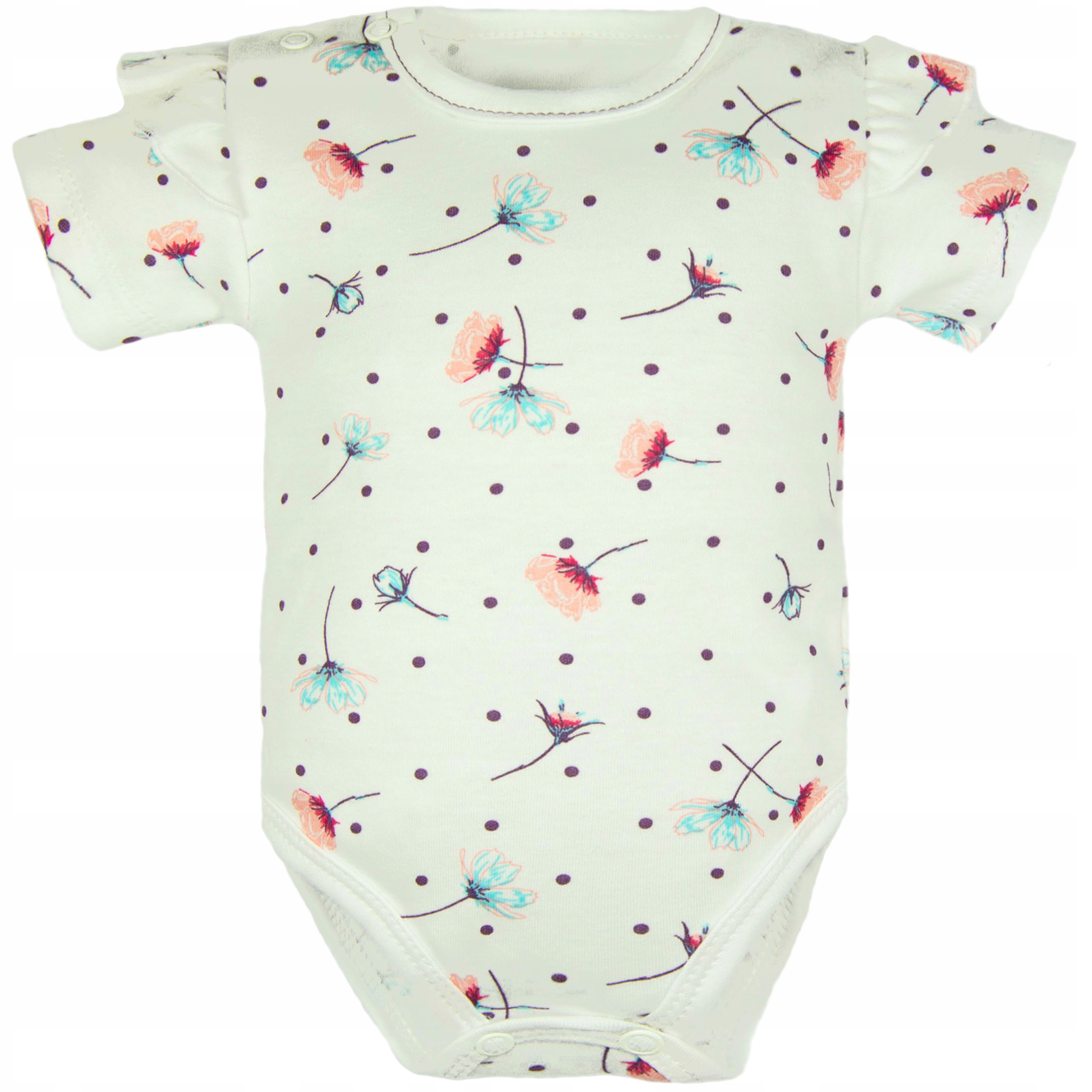 

Body W Gałązki Z Falbankami 74 krótki rękaw