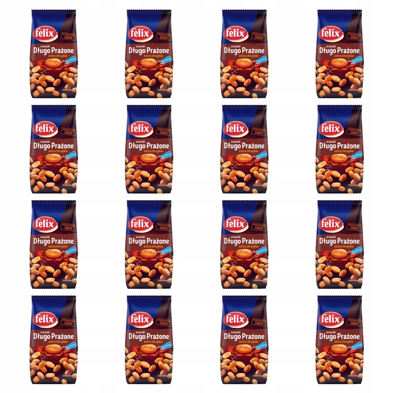 Felix Dlouho pražené oříšky Extra Křupavé 220g X16