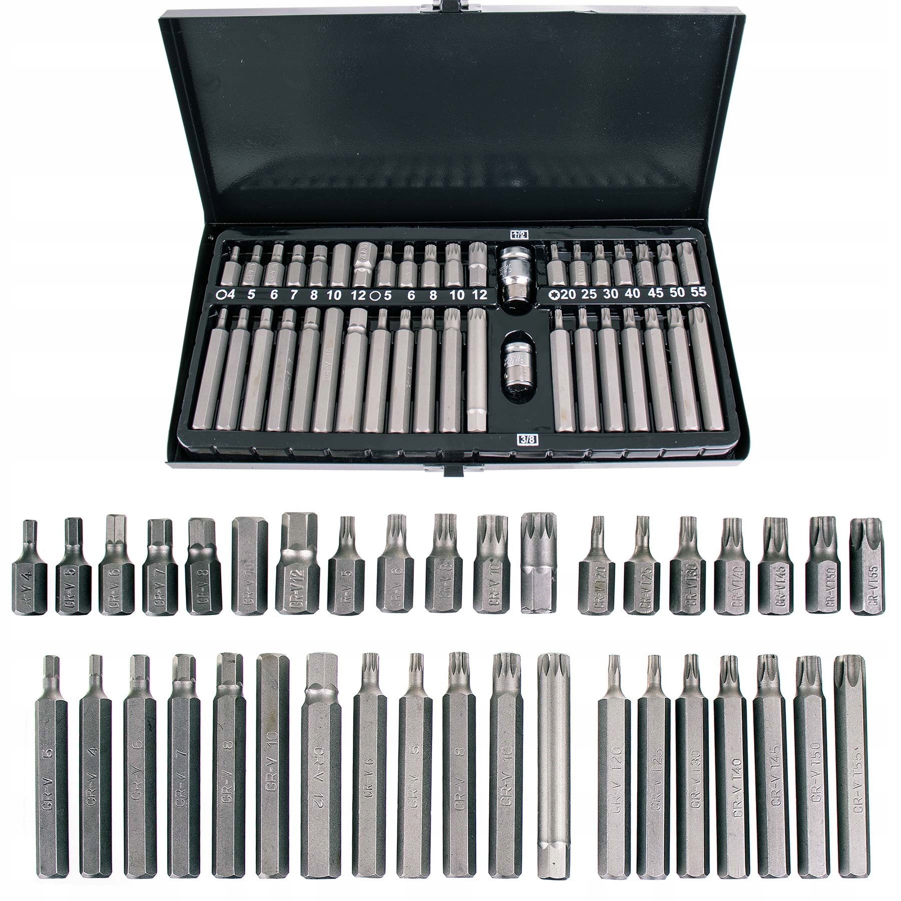 

Zestaw Bitów Kluczy Imbus Spline Torx 40 El Bity