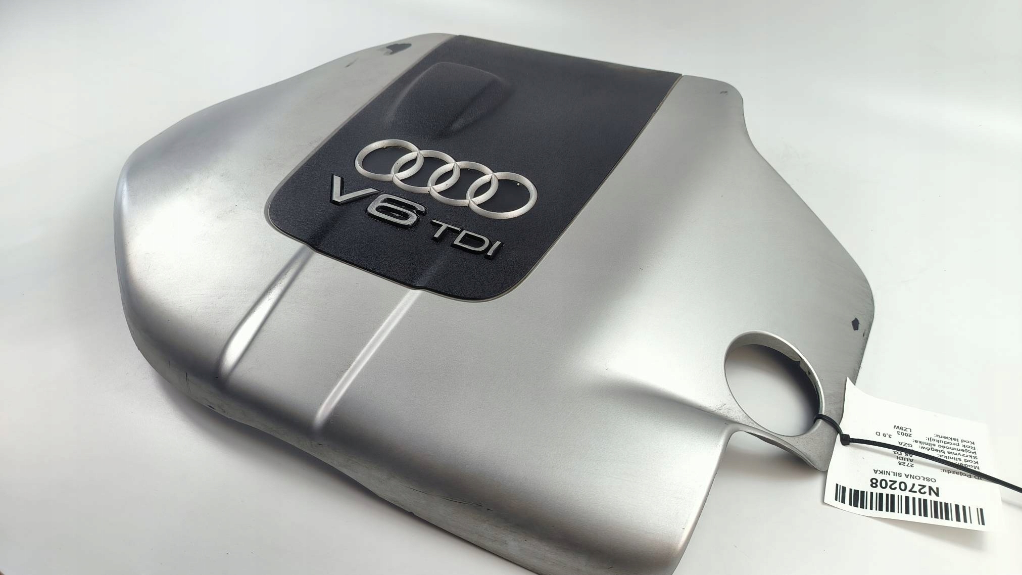 copertura GREMBIALINA Motore AUDI A8 D3