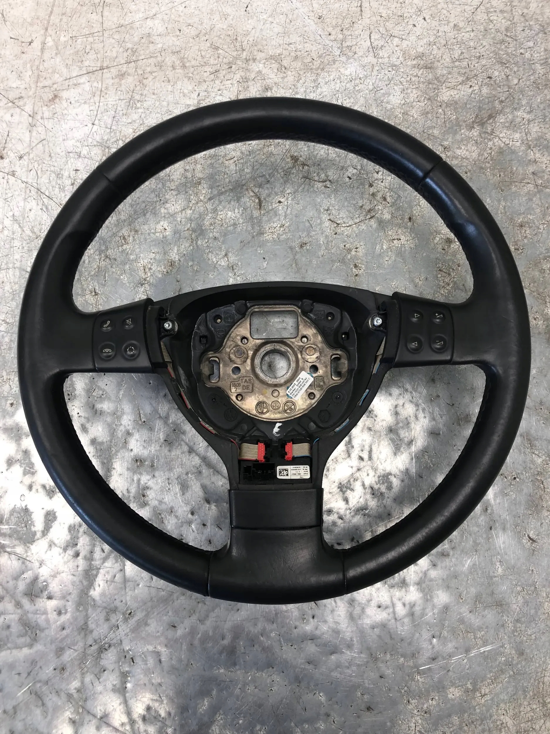 lenkrad Leder MULTIFUNKCJA VW TOURAN 1K0419091A