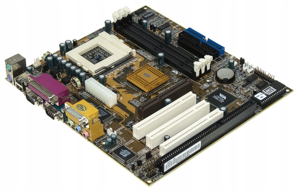 Elitegroup P6BAP-Me Apollo Pro 133 Socket 370 Sdram Pci Isa Agp