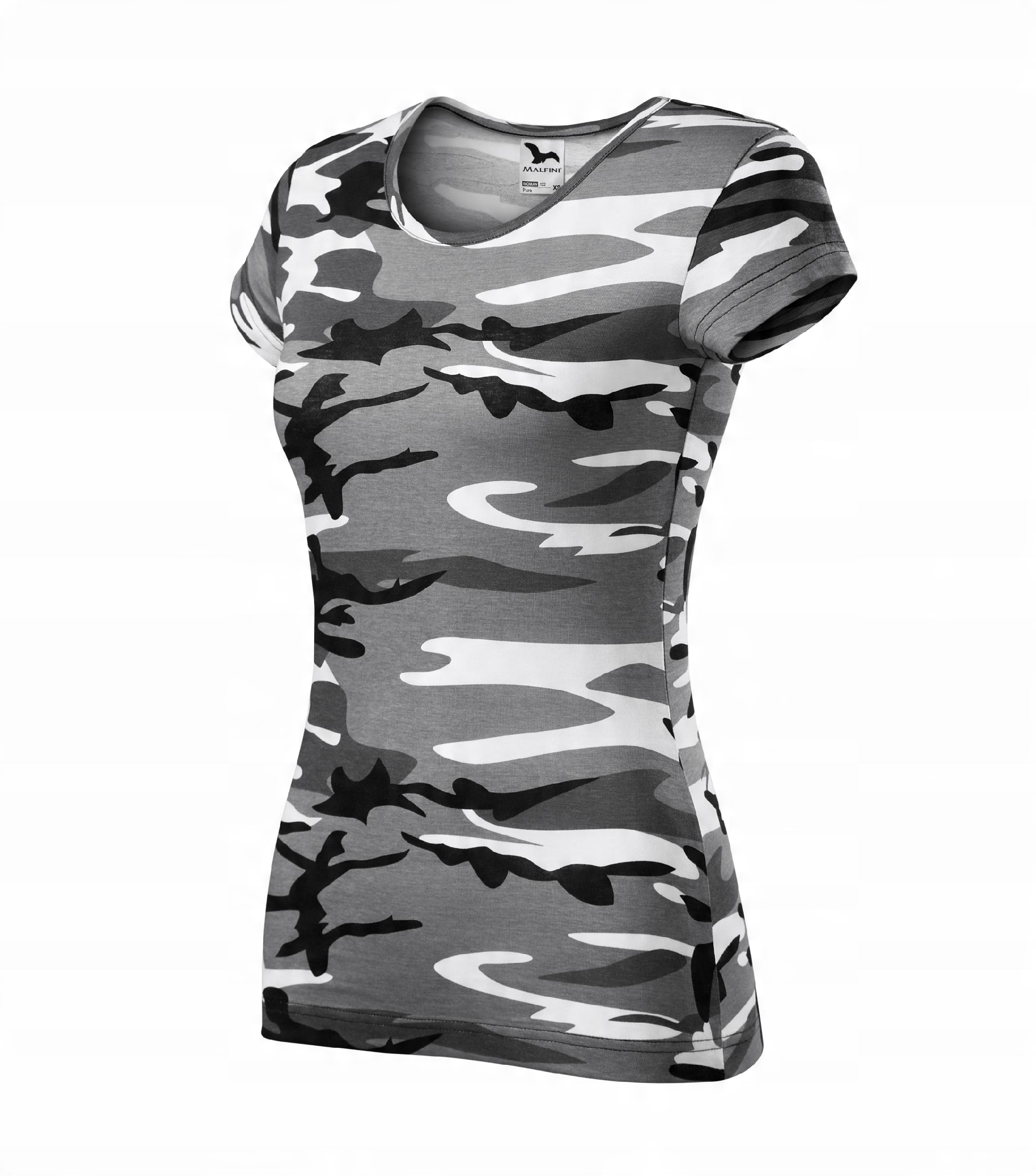 

Koszulka damska Moro białe Camouflage Malfini