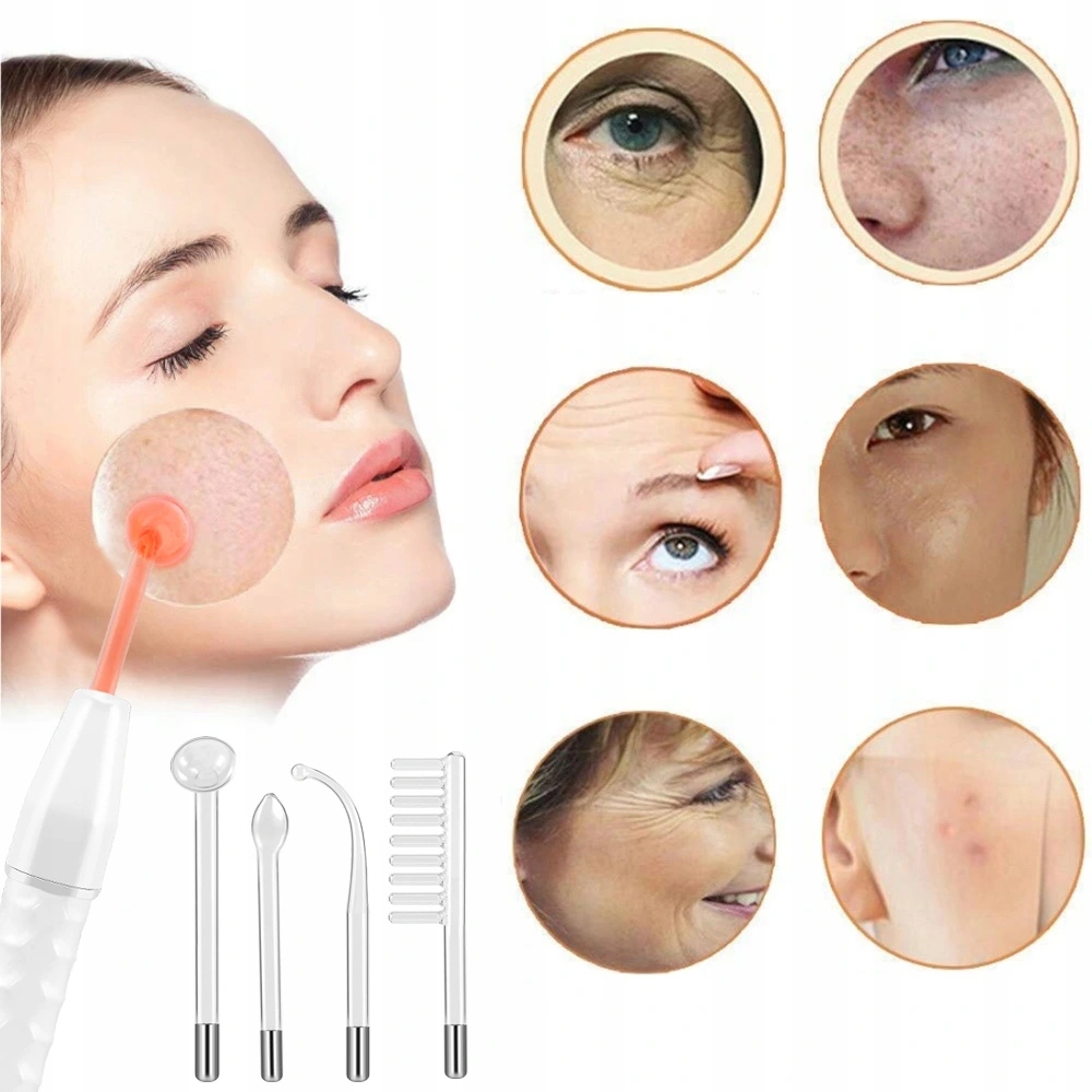 PROMERCO DARSONVAL DERMA WAND 4 PELOTY PRO DARSONWAL DO SKÓRY TWARZY MOCNY Kod producenta HG04773-Mull