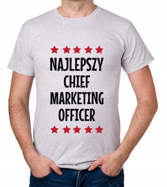 

koszulka Najlepszy Chief Marketing Officer prezent