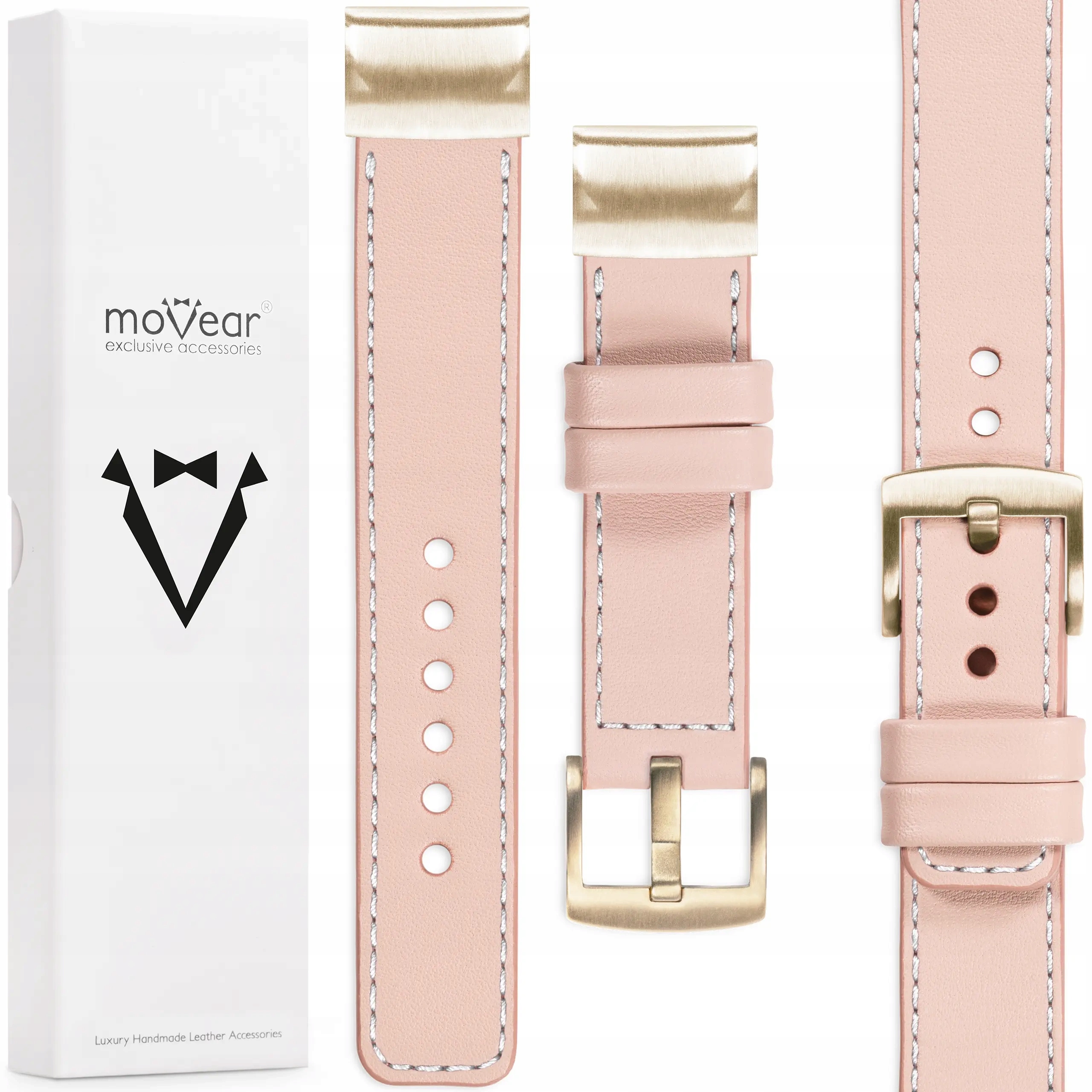 Pasek skórzany do Garmin QuickFit 20 Fenix 8s 7s 6s 5s premium